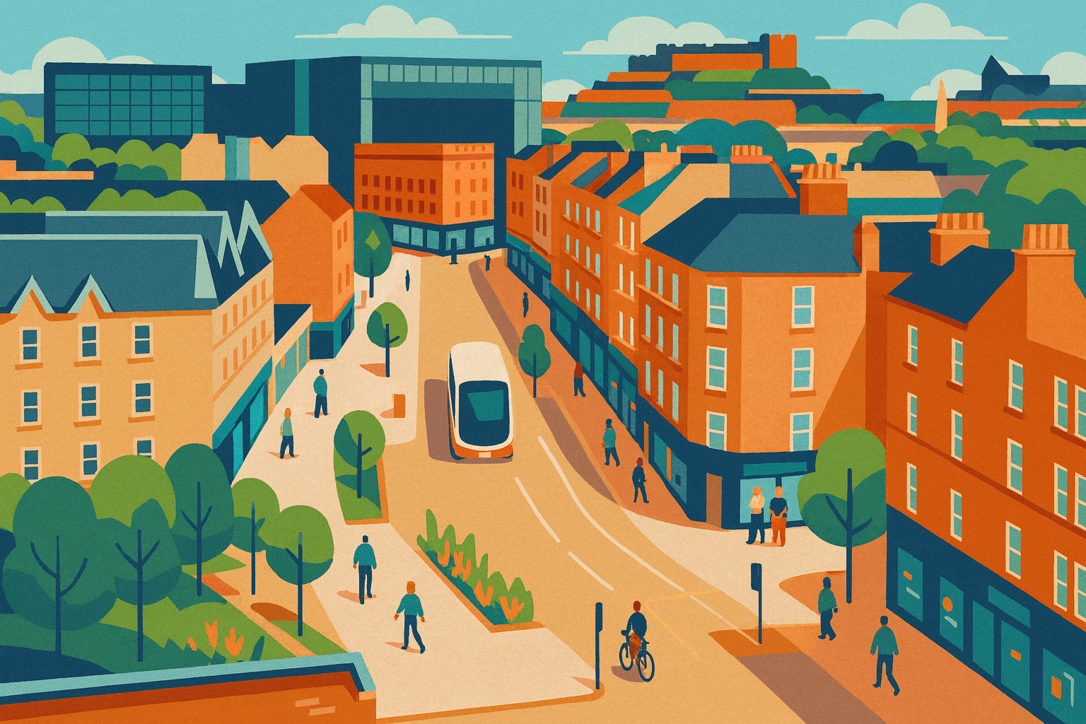Caledonian Crescent concept design