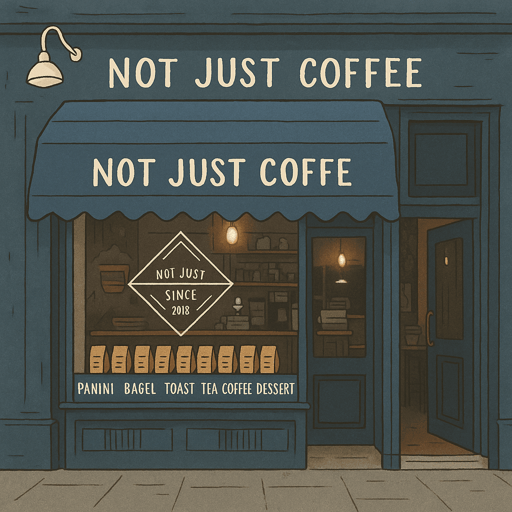 Not Just Coffee front