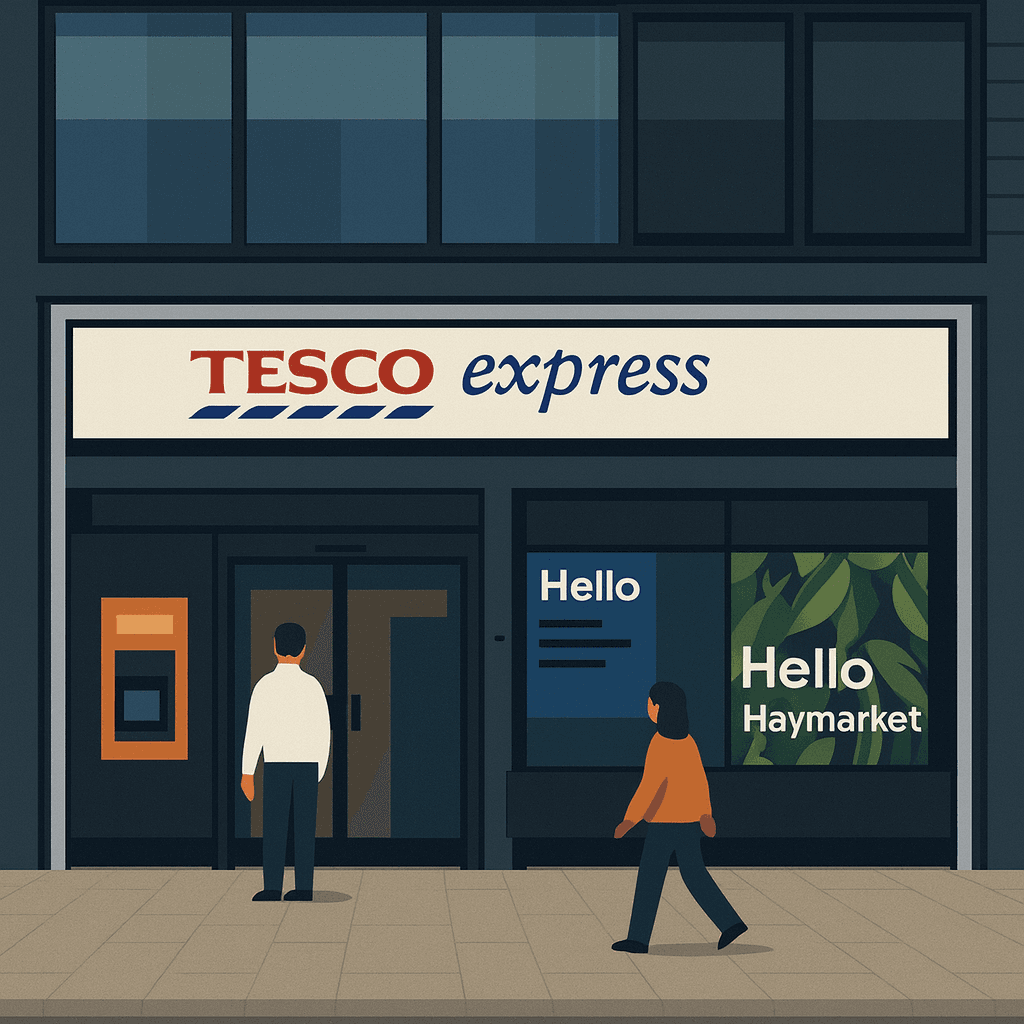 Tesco Express front