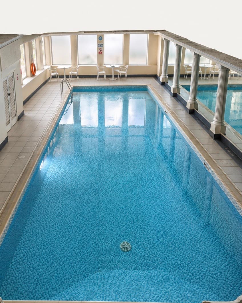 The James Square residents’ swimming pool